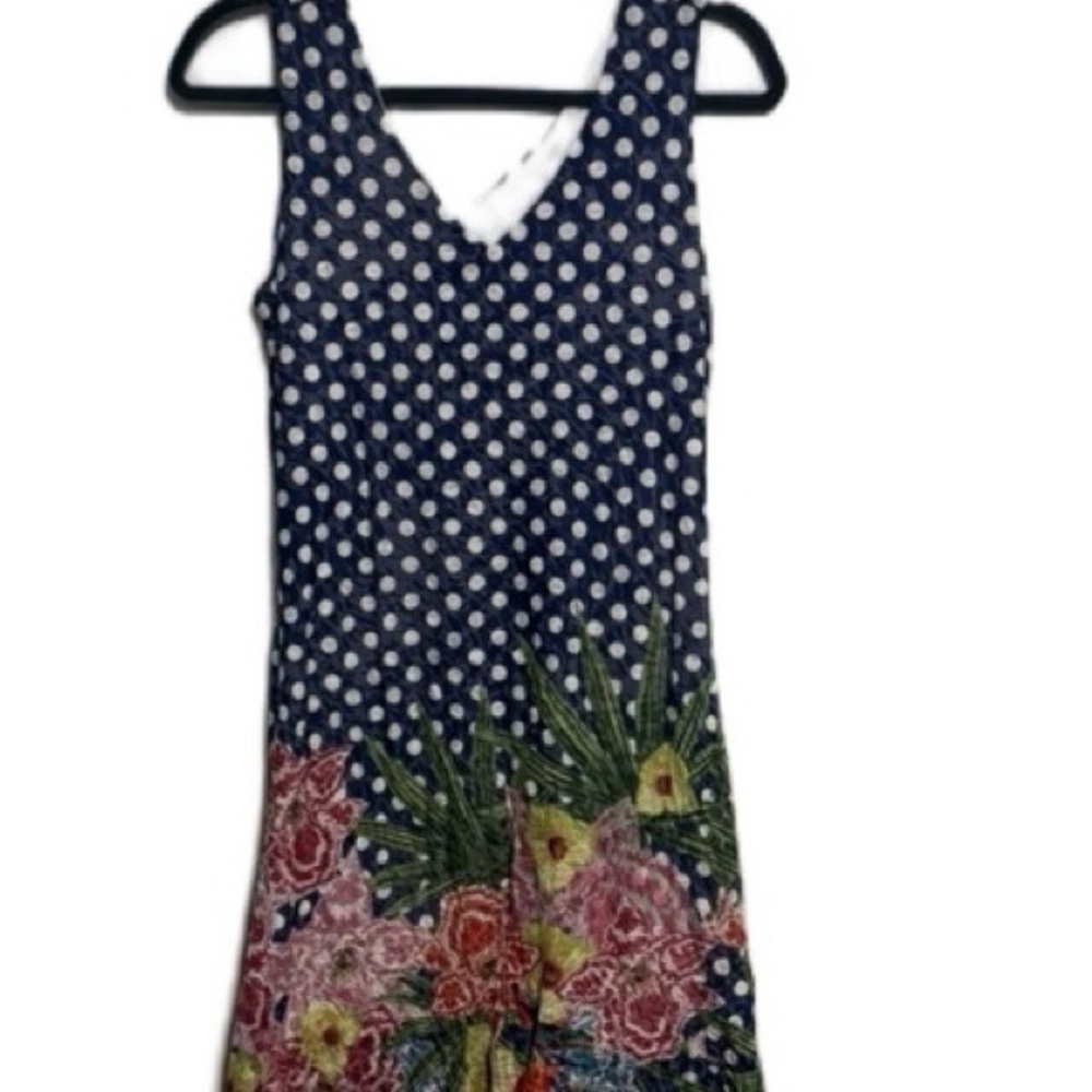 Polka Dot Floral Dress